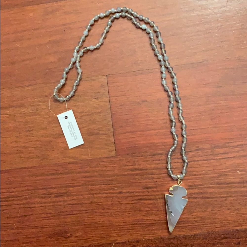 NWT Baublebar Arrowhead Pendant Necklace